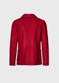 Paul Stuart Wool Knit Raw Edge Jacket, thumbnail 5