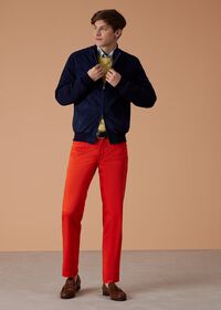 Paul Stuart Suede and Jersey Bomber Jacket, thumbnail 2