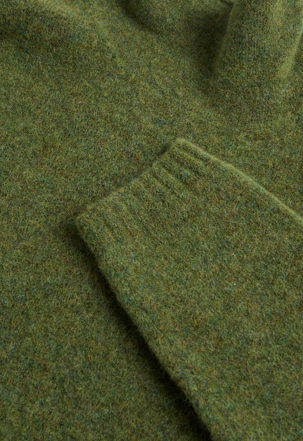 Paul Stuart Mock Neck Fuzzy Pullover Sweater, image 2