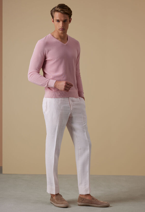 Paul Stuart Garment Dyed Linen Trouser, image 2