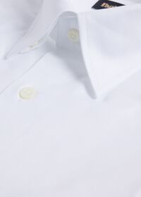 Paul Stuart Classic Cotton Twill Sport Shirt, thumbnail 4