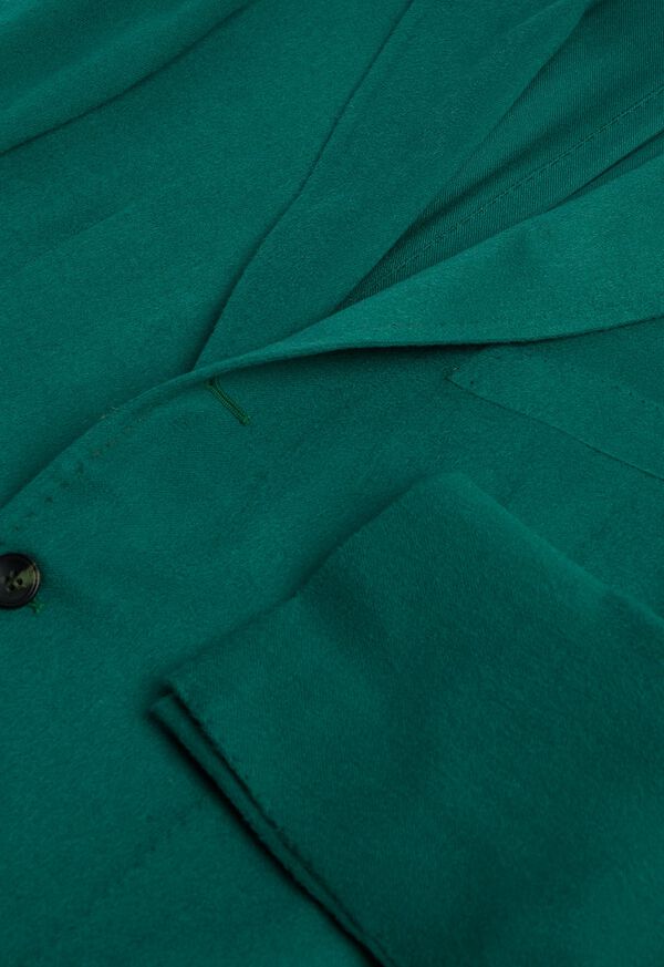 Paul Stuart Green Cashmere Soft Jacket, image 2