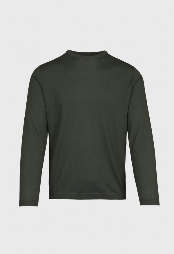 Paul Stuart Super Lightweight Crewneck Wool Knit, image 1