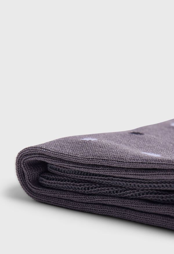 Paul Stuart Cotton Dot Sock, image 2