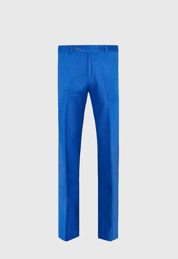 Paul Stuart Blue Horizontal Corduroy Pant