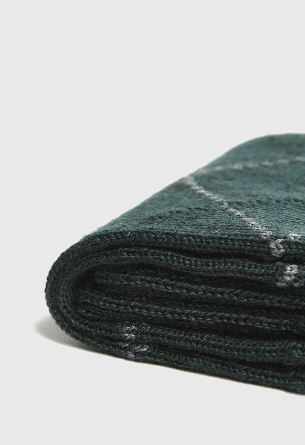 Paul Stuart Wool Blend Lightweight Subtle Argyle Socks, image 2