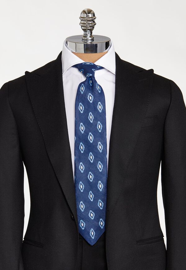 Paul Stuart Printed Deco Diamond Tie, image 2