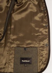 Paul Stuart Quilted Loden Barn Jacket with Corduroy Collar, thumbnail 4