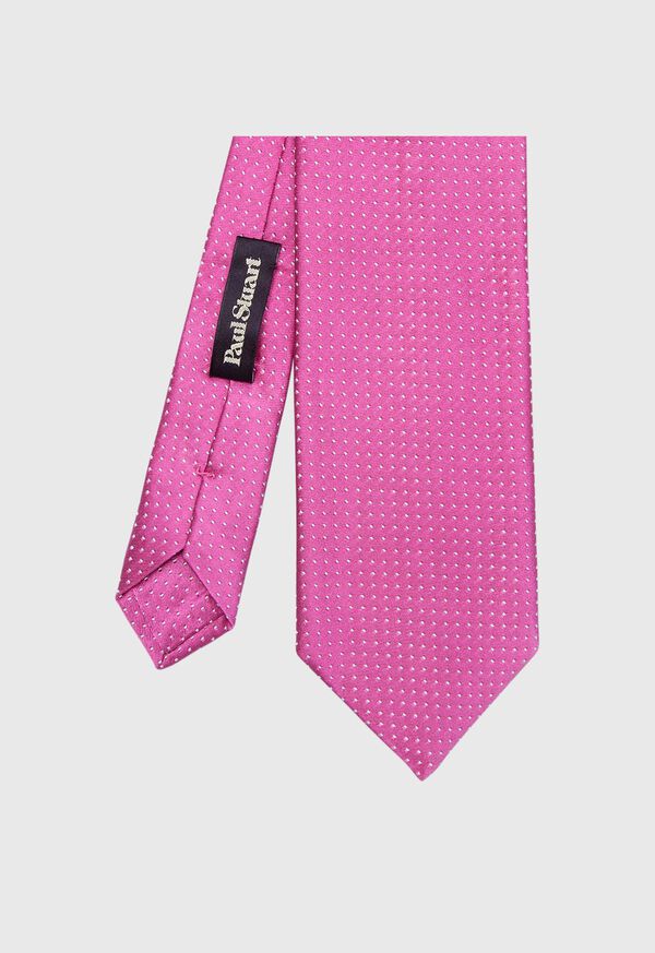 Paul Stuart Pin Dot Satin Tie, image 1