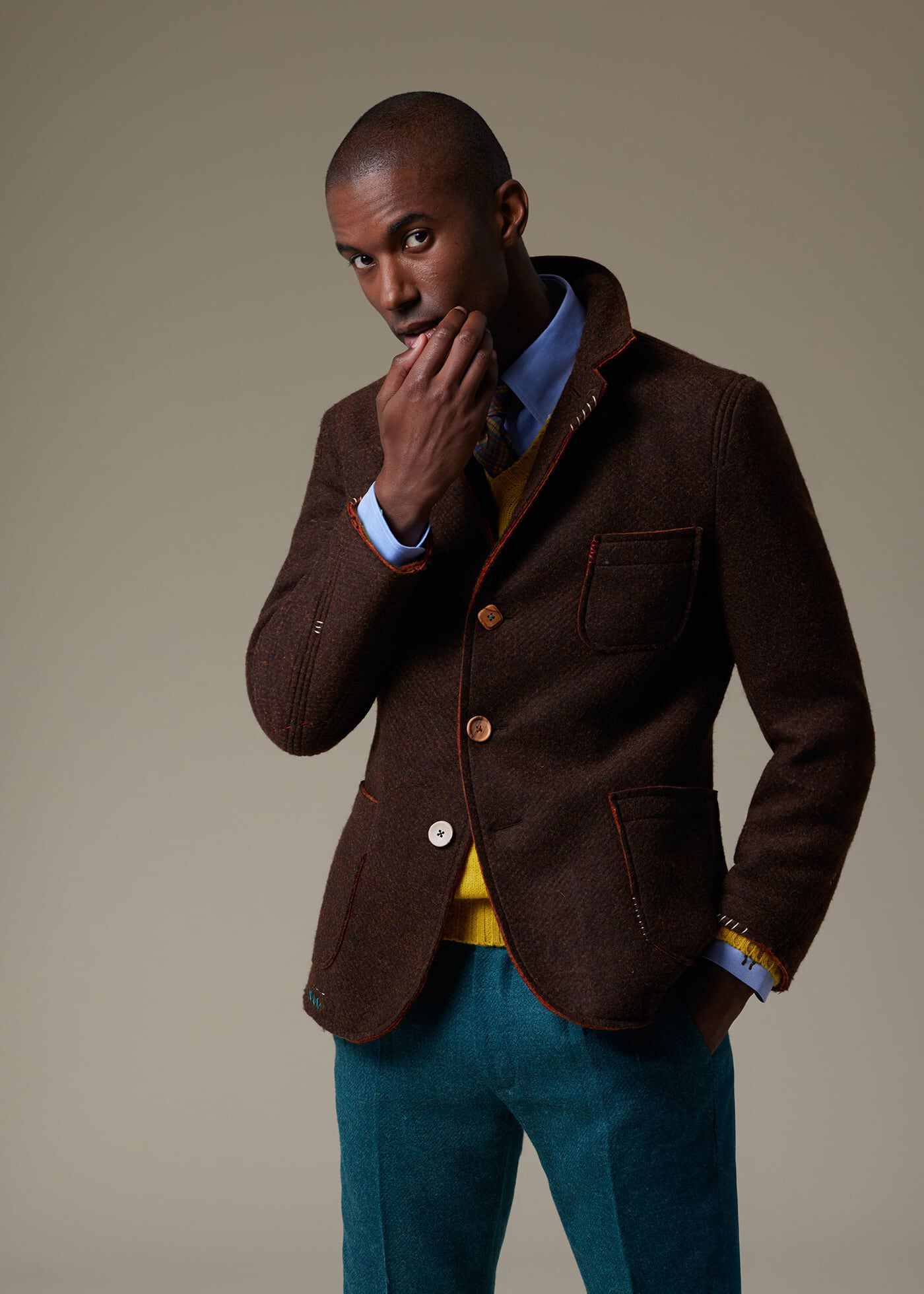 Raw edge jacket outlet
