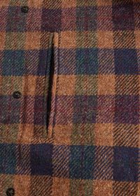 Paul Stuart Shetland Wool A-Line Coat, thumbnail 4