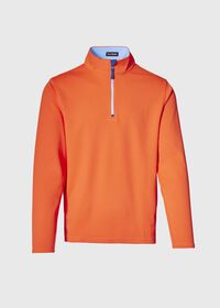 Paul Stuart Quarter Zip Performance Pullover, thumbnail 1