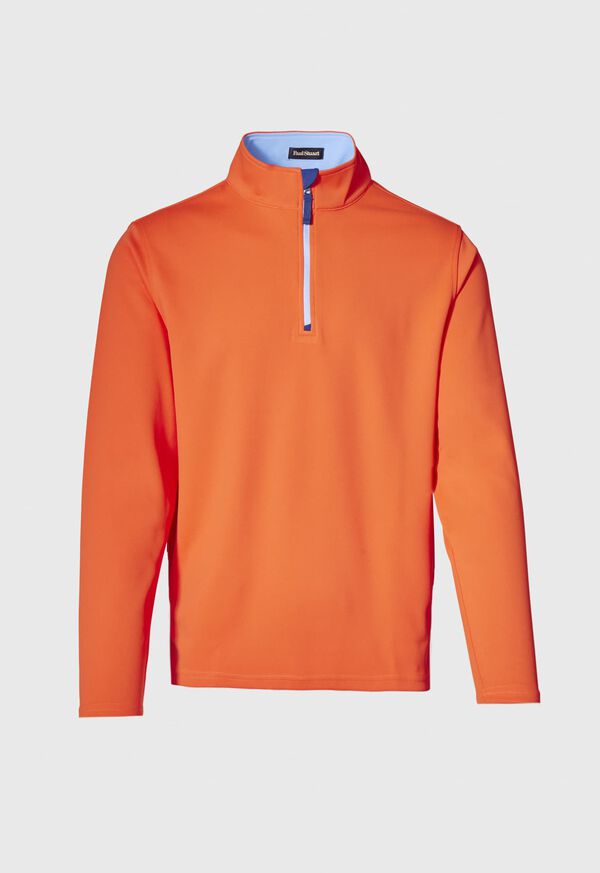 Paul Stuart Quarter Zip Performance Pullover, image 1