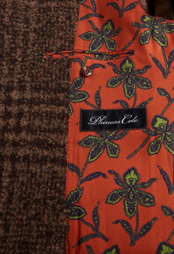 Paul Stuart Double Breasted Plaid Overcoat, image 3