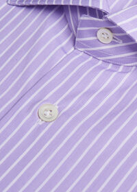 Paul Stuart Stuart's Choice Cotton Striped Dress Shirt, thumbnail 2