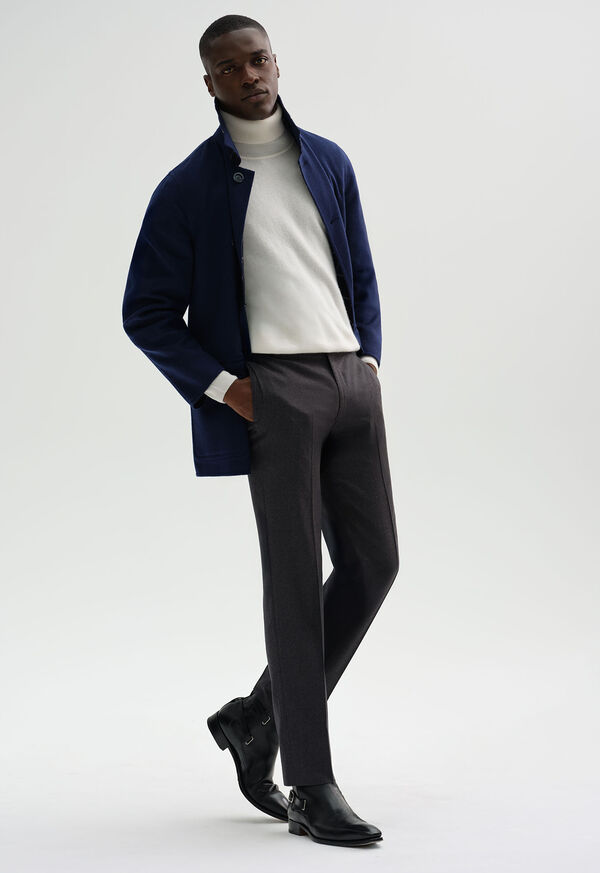 Paul Stuart Reversible Double Face Cashmere Mac Coat, image 7