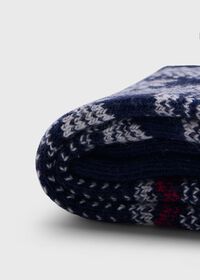 Paul Stuart Pine Tree & Snowflake Sock, thumbnail 2