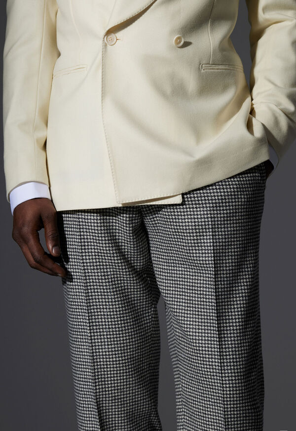 Paul Stuart Wool & Cashmere Houndstooth Trouser, image 5
