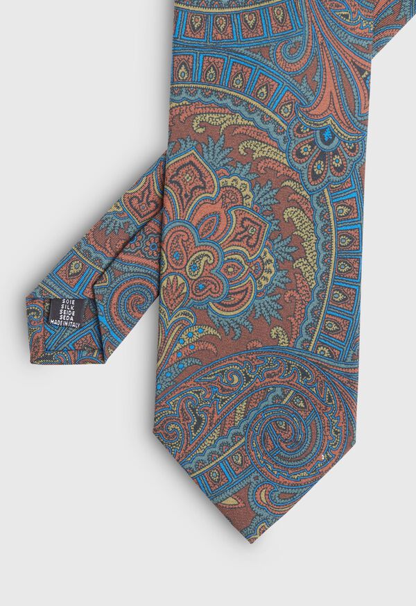 Paul Stuart All Over Paisley Print Tie, image 1