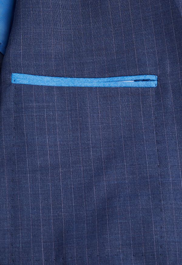 Paul Stuart Blue Stripe Suit, image 4