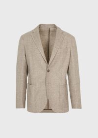 Paul Stuart Wool Blend Herringbone Soft Jacket, thumbnail 1
