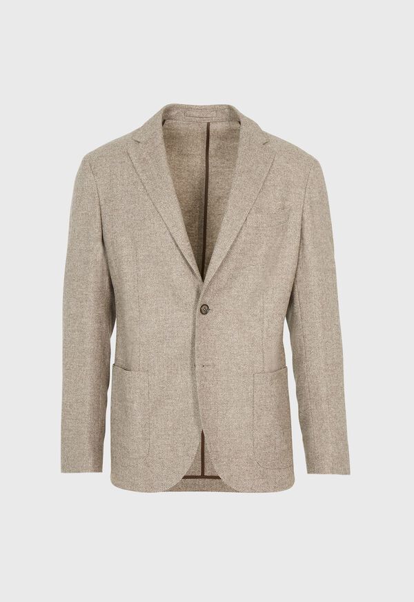 Paul Stuart Wool Blend Herringbone Soft Jacket, image 1