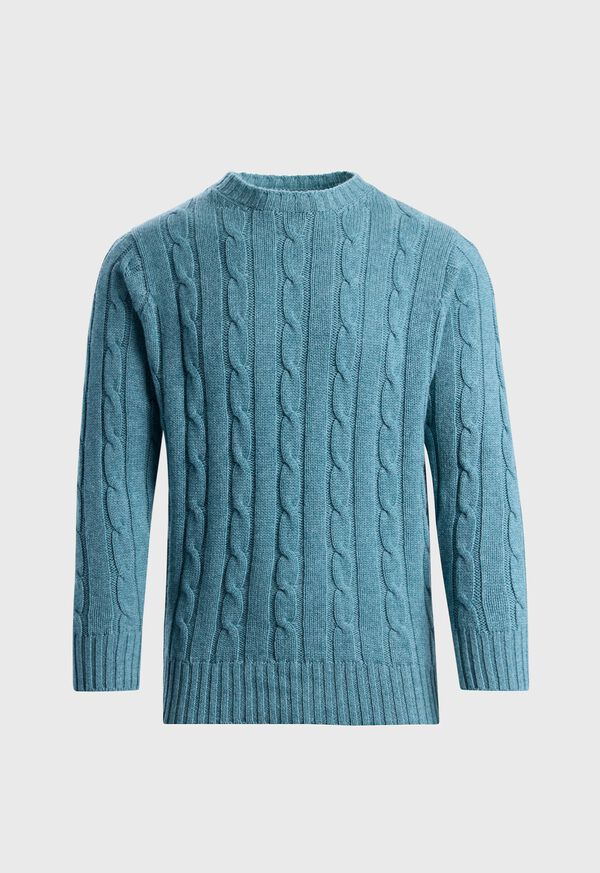 Paul Stuart Cashmere Cable Crewneck, image 1