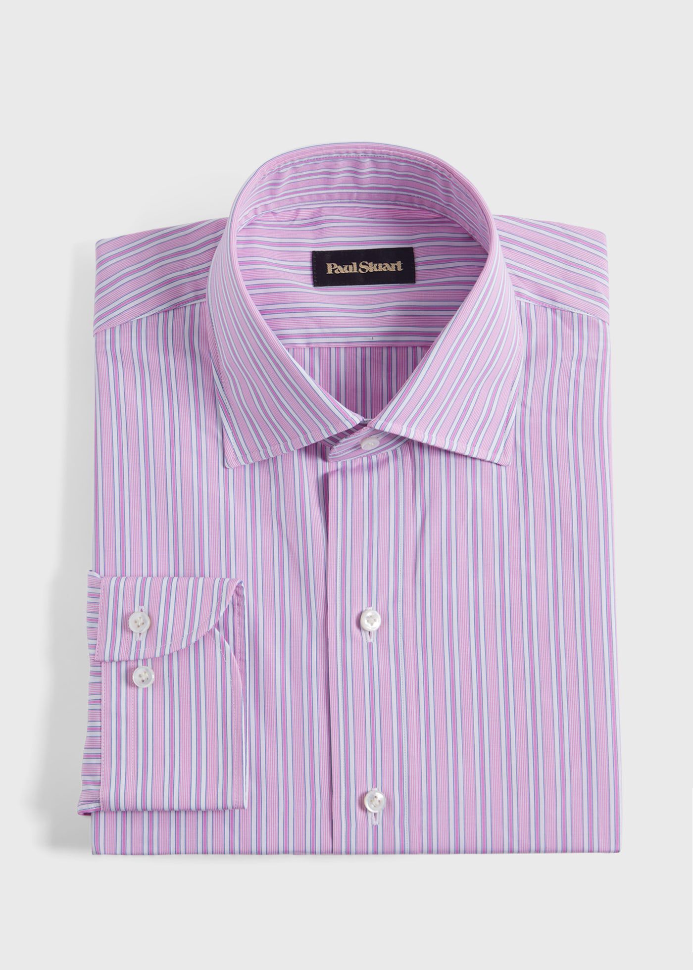 Pink Narrow Stripe Dress shirt