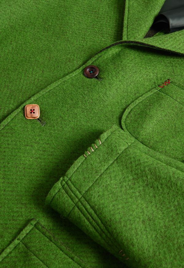 Paul Stuart Wool Knit Raw Edge Jacket, image 3
