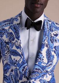 Paul Stuart Black Formal Satin Bow Tie, thumbnail 2