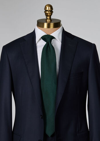 Paul Stuart Solid Silk Garza Tie