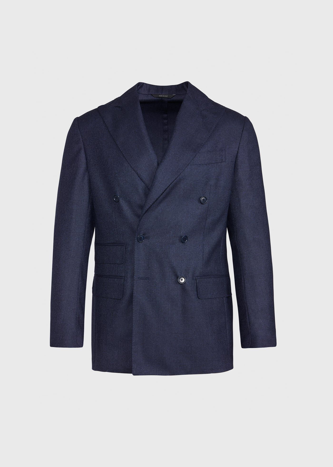 ジャケット I BLUES FW24 PALOS CAPPOTTO (2427086061200 003) Double Breasted Tic Weave Suit