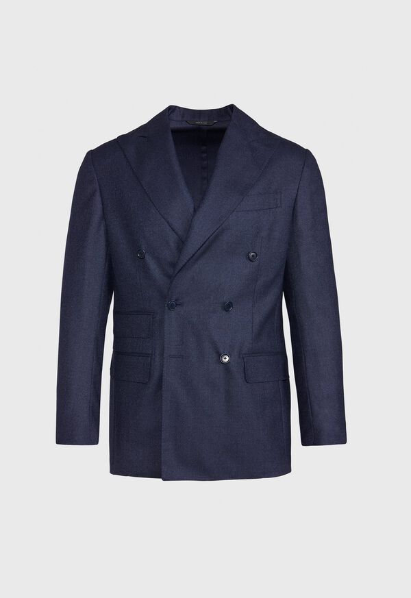 Paul Stuart Double Breasted Tic Weave Suit, image 3