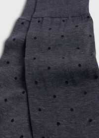 Paul Stuart Cotton Dotted Sock, thumbnail 3