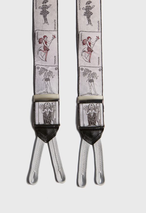 Paul Stuart Silver Joker Braces, image 2