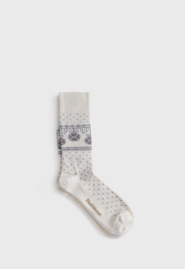 Paul Stuart Festive Ornament Sock, image 1