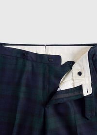 Paul Stuart Black Watch Shawl Collar Tuxedo, thumbnail 7