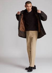 Paul Stuart Stone Cotton Stretch Pant, thumbnail 2