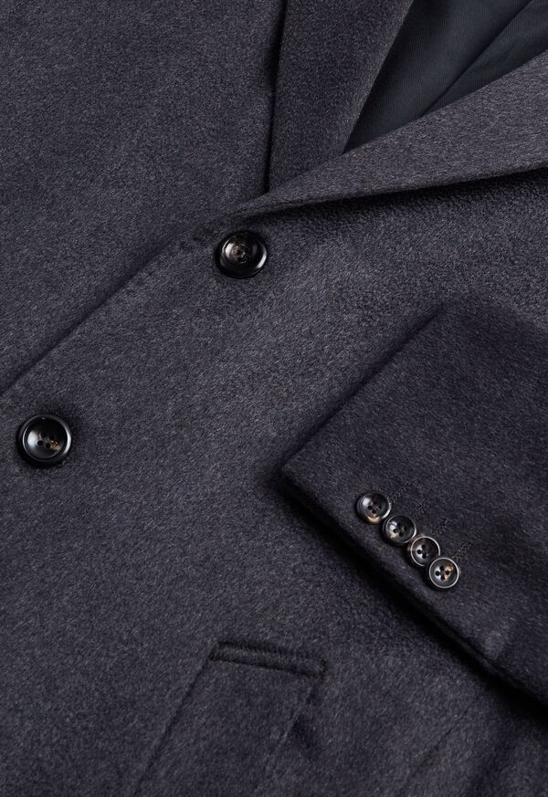 Paul Stuart Cashmere Single Breasted Coat, image 2