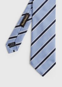 Paul Stuart Narrow Summer Stripe Tie, thumbnail 1