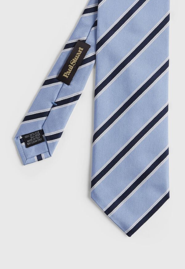 Paul Stuart Narrow Summer Stripe Tie, image 1