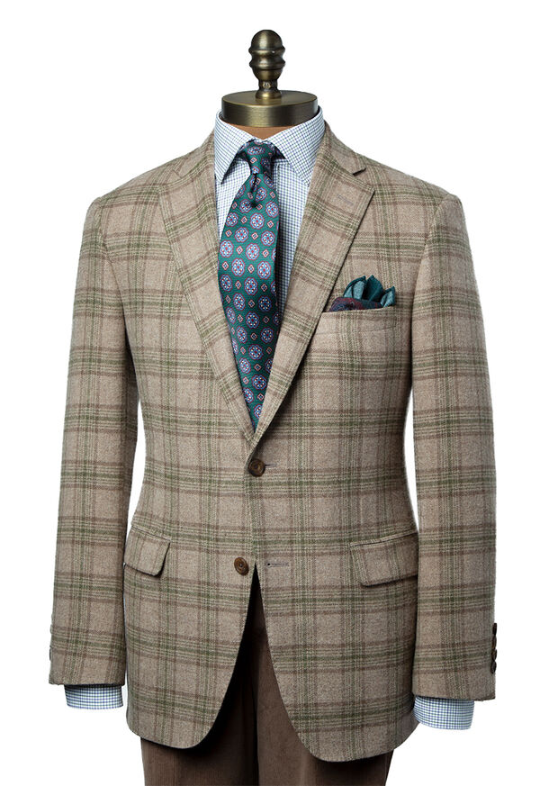 Paul Stuart Paul Fit Plaid Wool Jacket, image 1