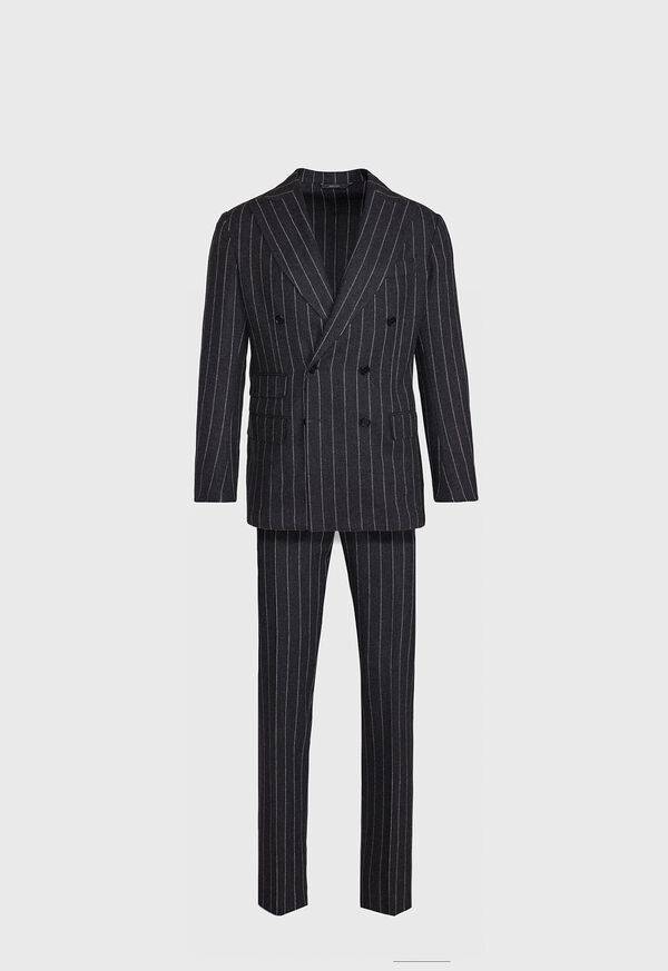 Paul Stuart Double Breasted Stripe Suit