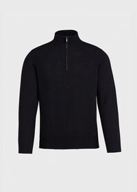 Paul Stuart Cashmere 1/4 Zip Sweater, thumbnail 1