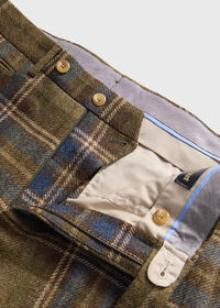 Paul Stuart Shetland Wool Plaid Trouser, thumbnail 3