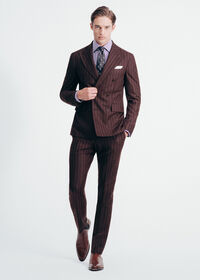 Paul Stuart Chalk Stripe Flannel Suit, thumbnail 2