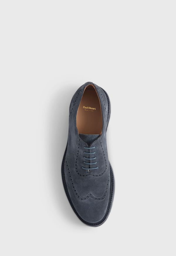Paul Stuart Homer Suede Wing Tip Oxford, image 4