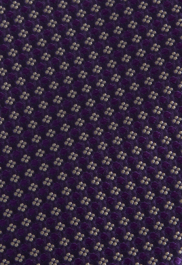 Paul Stuart Woven Silk Micro Jacquard Tie, image 3