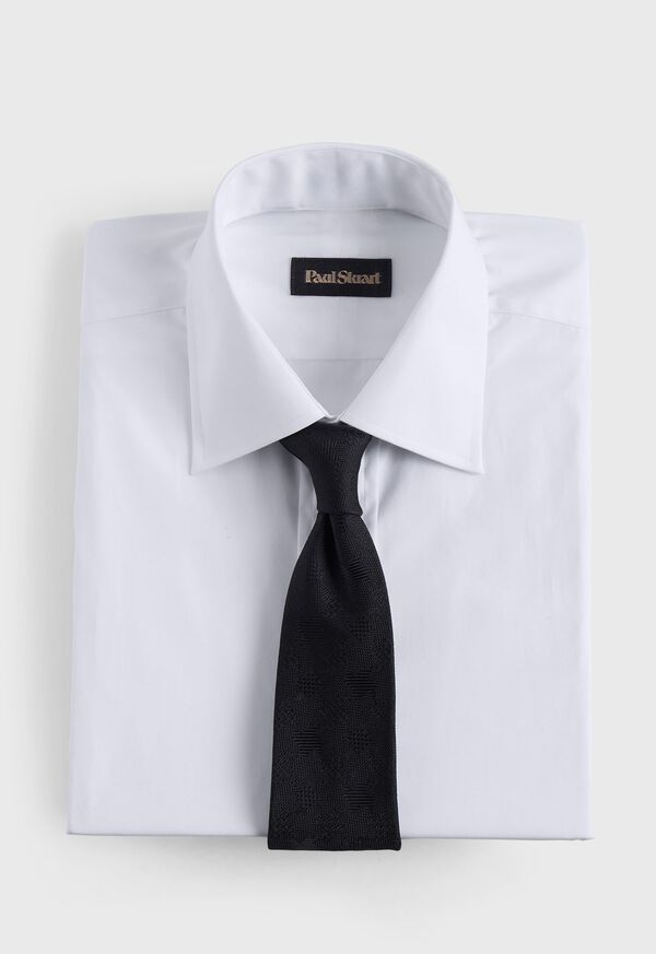 Paul Stuart Silk Tonal Jacquard Tie, image 2