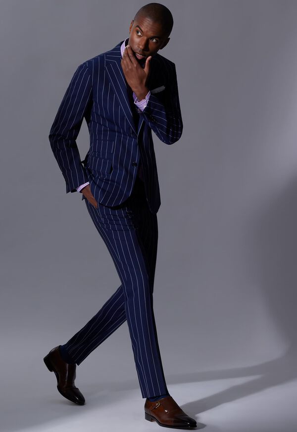 Paul Stuart Super 130s Stripe Suit, image 4